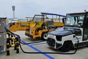 국내 공항 최초 친환경 지상조업차량 공용충전 인프라 운영